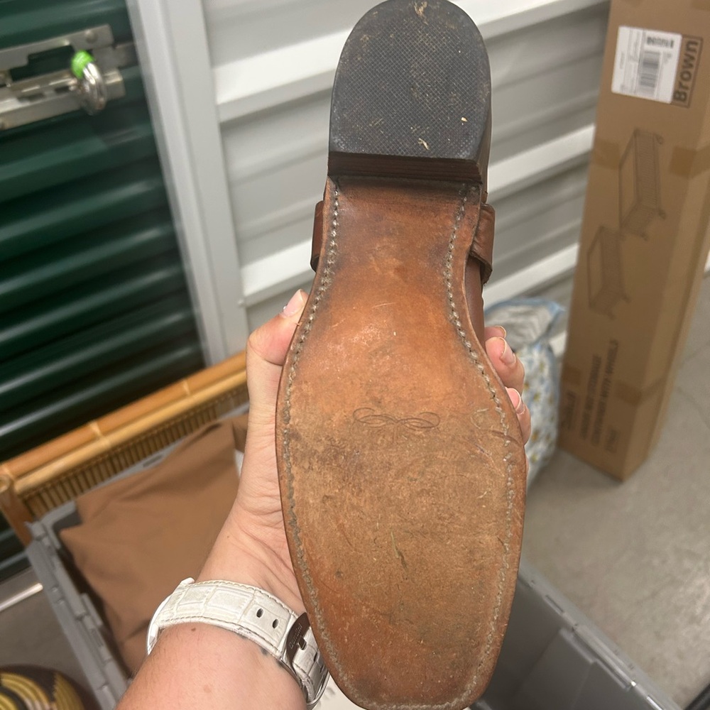 Frye Tan Leather Cowboy Boots - Picture 4 of 4